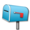 Closed Mailbox With Lowered Flag emoji on LG